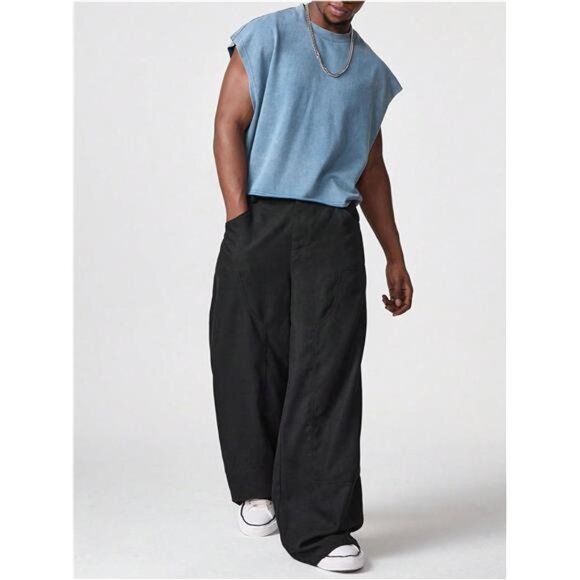 Crop Tank Top Women Summer Knit Sleeveless Stretchy Casual T Shirt Vest - Picture 5 of 6